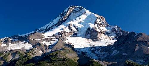 Mount Hood's fearsome north...