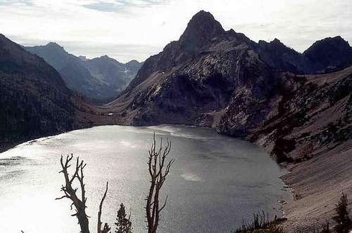 Sawtooth Lake and Regan from...