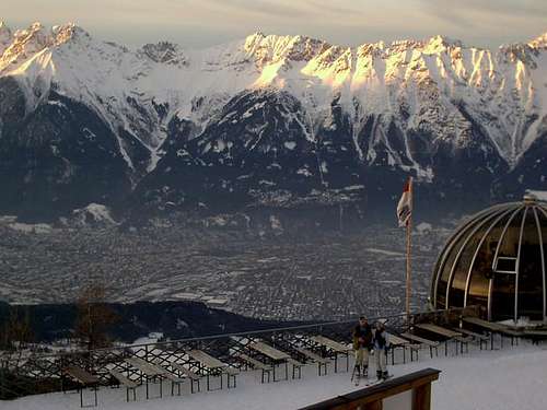 The view on Innsbruck from...