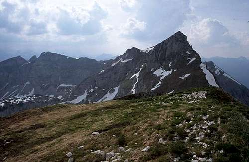 Hochiss (2299 m) from east...