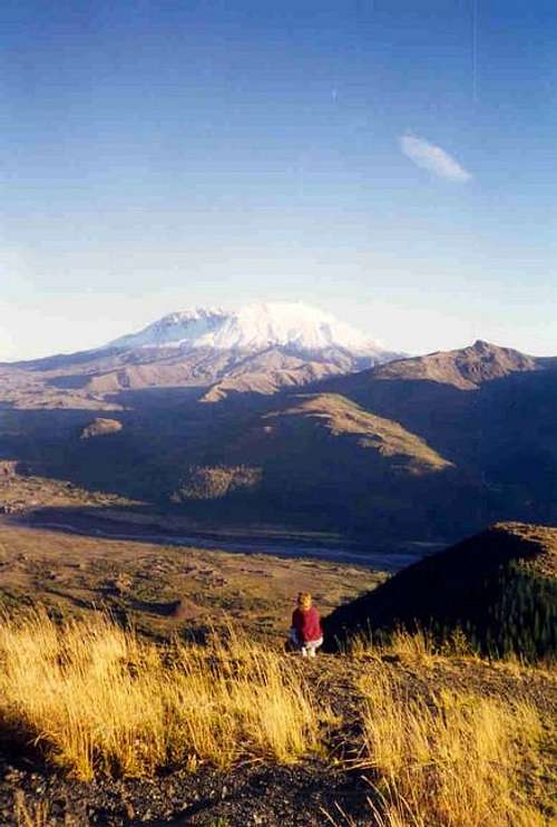 Mt. Saint Helens viewed from...