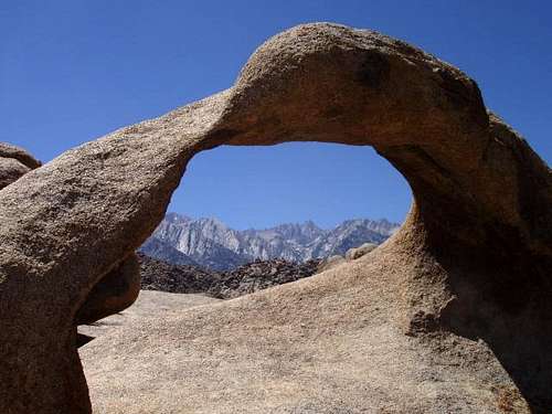 Mobius Arch - The Arch that frames Mt. Whitney