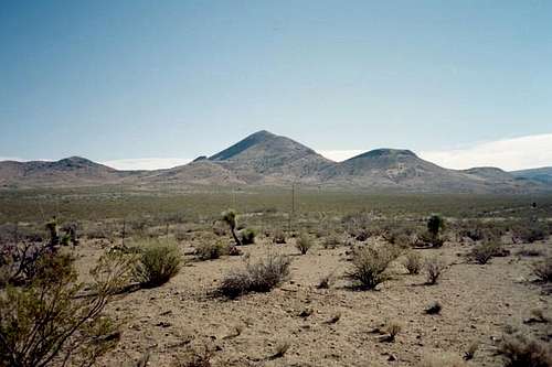 A view of Pyramid Peak in the...