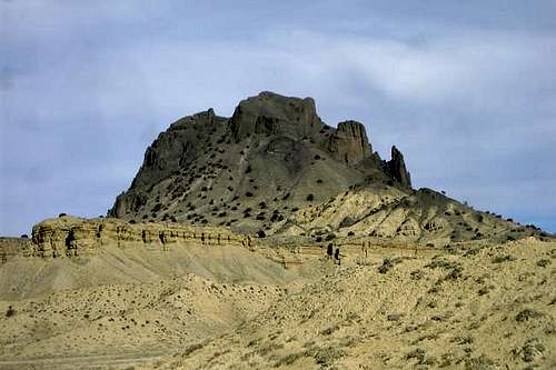 A zoom shot of Cerro de...