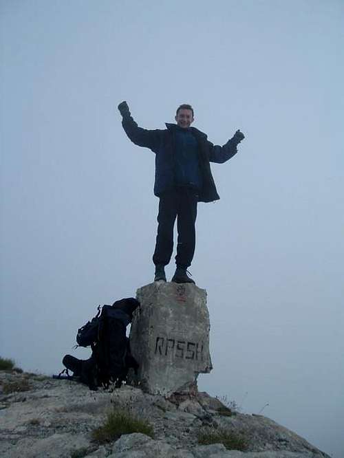 Yours truly on top of Korab :)