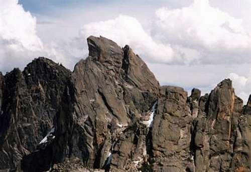 Nearby Warbonnet Peak