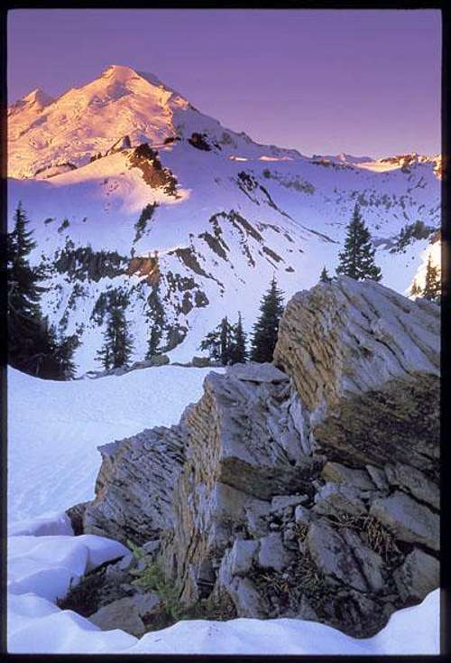 Mount Baker at sunrise