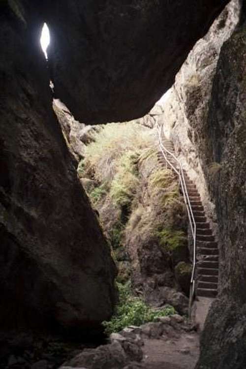 This is a steep staircase...