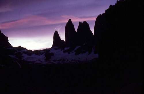 Sunset - Torres del Paine