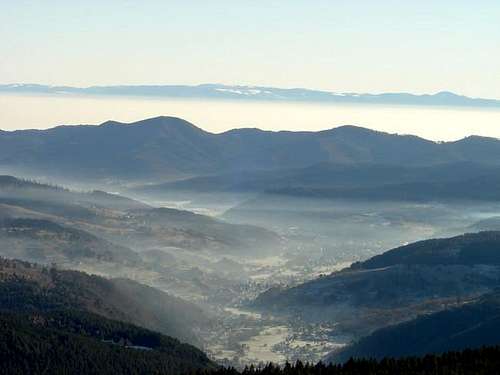 Munster Valley, Vosges with...