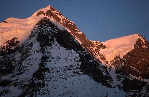 Jungfrau and Rottalhorn