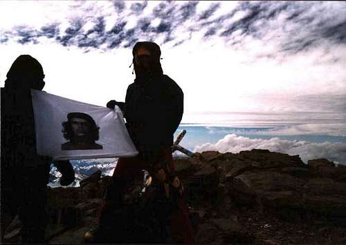 Aconcagua summit, where I met...