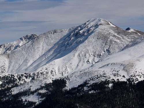 Parry Peak from the southwest...