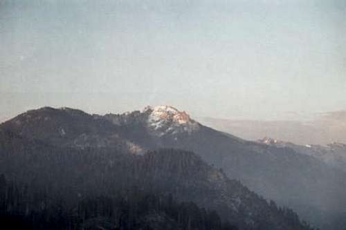 This is a view of Alta Peak...