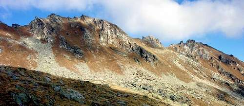 La Cresta di Corleans (2807m)...
