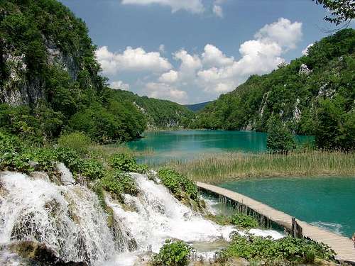 Dinaric Alps, the water in...