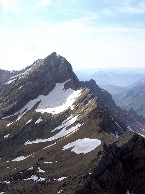 East ridge of Pala de Ip