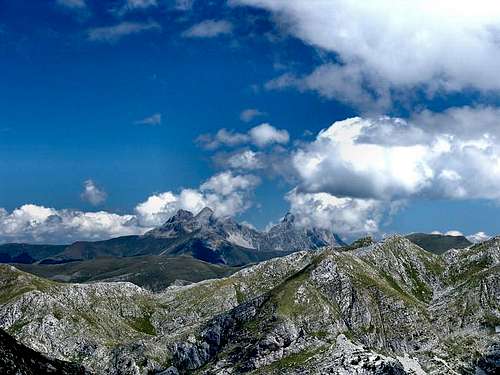 Dinaric Alps, Komovi peaks...