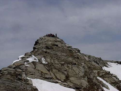 Summit of Pala de Ip . May 2005