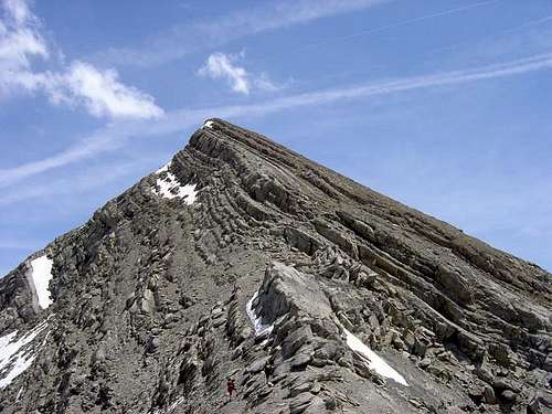 The ridge of Pala de Ip