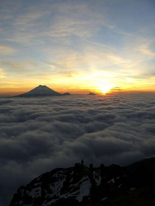 cloud floor across Andean valley