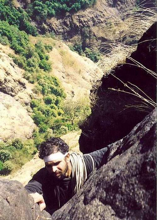 Me, climbing 2
