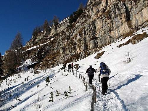 the path 132 near the Lancia...