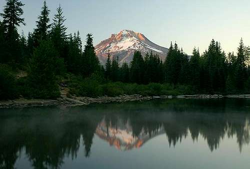 Mount Hood from Mirror Lake...
