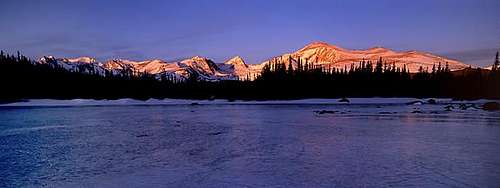 Navajo Peak, Shoshoni Peak,...