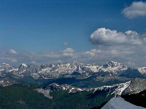Dinaric Alps; central part of...
