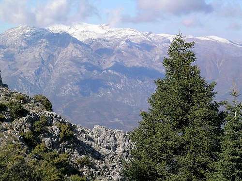 Torrecilla peak with its...