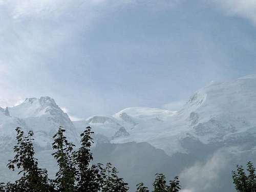 Mont Blanc view from the...