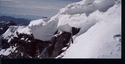 Cornices on Temple in August...