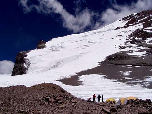 Polish Glacier from C2. 5850...