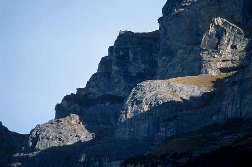 Schwazmönch cliffs