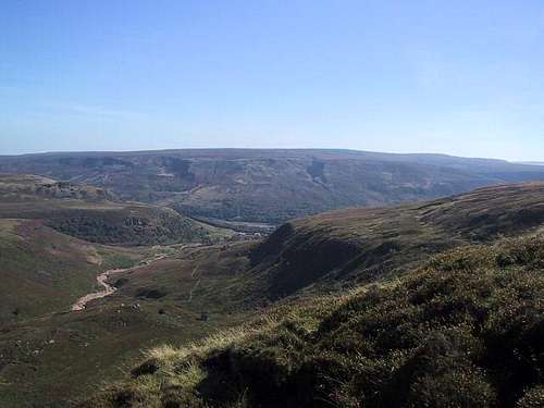 Bleaklow plateau in the...