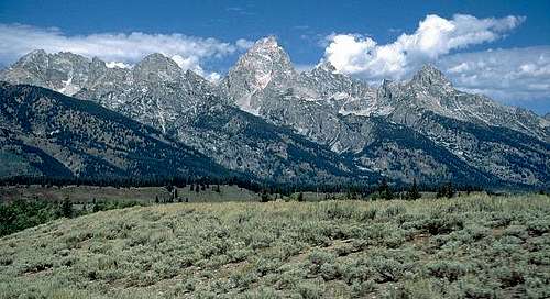 The Grand Teton from the SE.