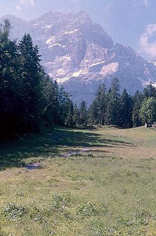 Zugspitze West Face