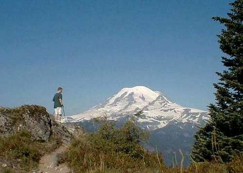 Mt. Rainier from the Shriner...