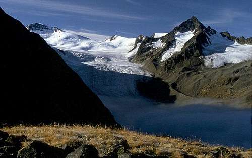 Sulztalferner glacier and Wilde Leck