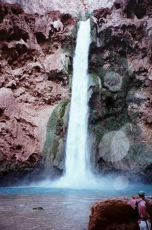 190-foot Mooney Falls,...