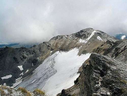 The summit of the Bella Tola...