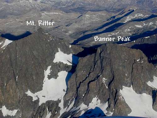  Banner Peak and Mt. Ritter...