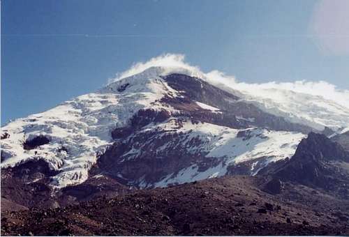 Mt. Chimborazo from the base...