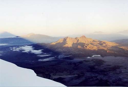 View of Mt. Ruminahui from...