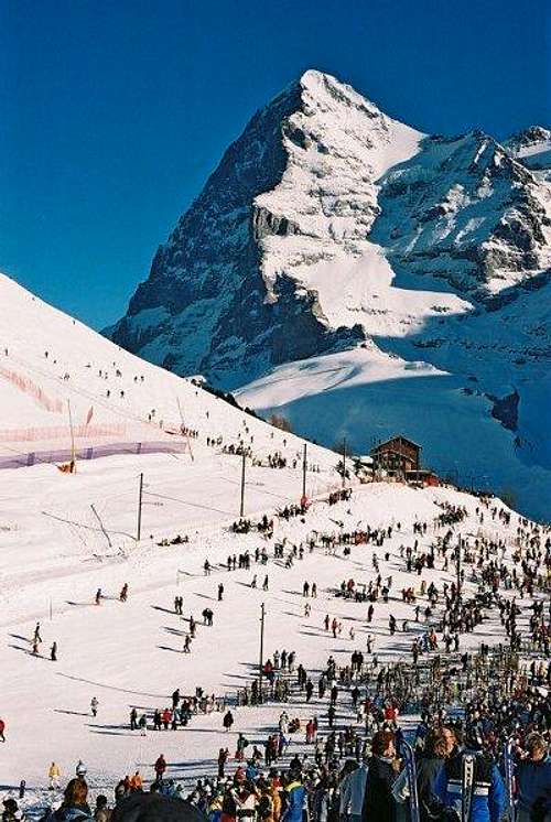 Eiger North Wall and west...