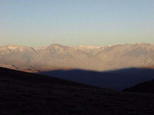 Mount Tom at dawn, viewed...
