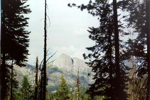 First view of Mt. Starr King,...