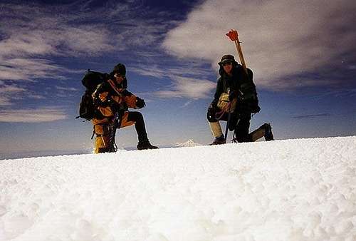  On the summit of Mt. Adams....