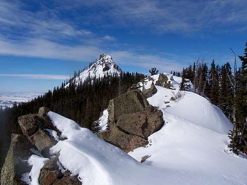 Nipple Peak via Tribly Flats (Winter)